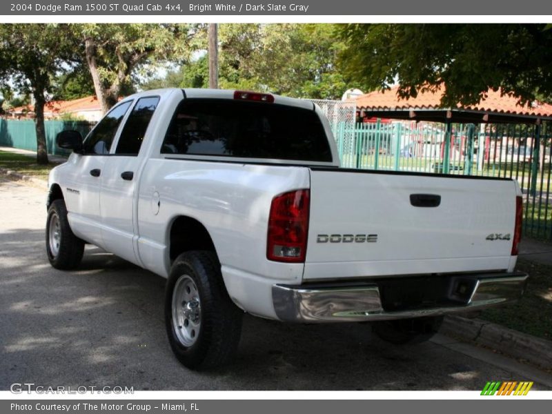 Bright White / Dark Slate Gray 2004 Dodge Ram 1500 ST Quad Cab 4x4