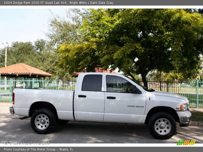 Bright White / Dark Slate Gray 2004 Dodge Ram 1500 ST Quad Cab 4x4