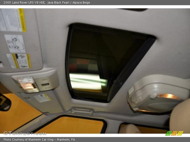 Java Black Pearl / Alpaca Beige 2005 Land Rover LR3 V8 HSE