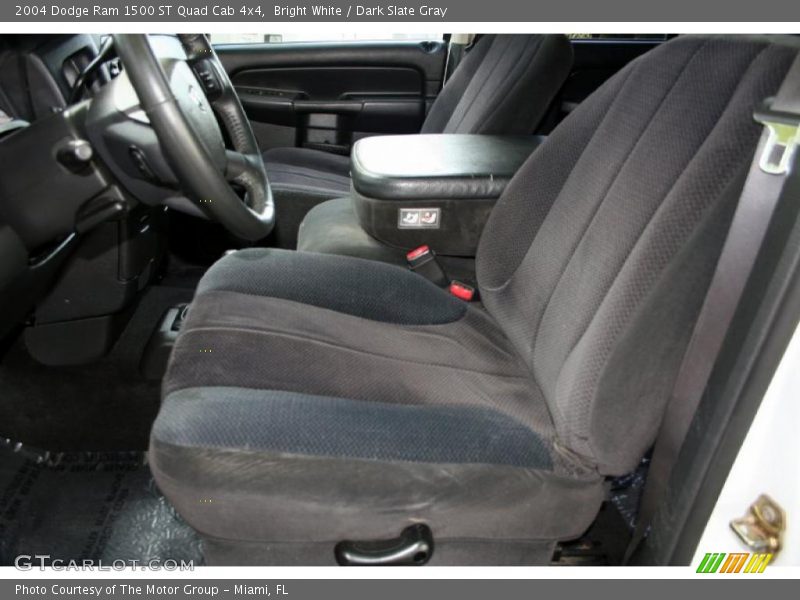 Bright White / Dark Slate Gray 2004 Dodge Ram 1500 ST Quad Cab 4x4