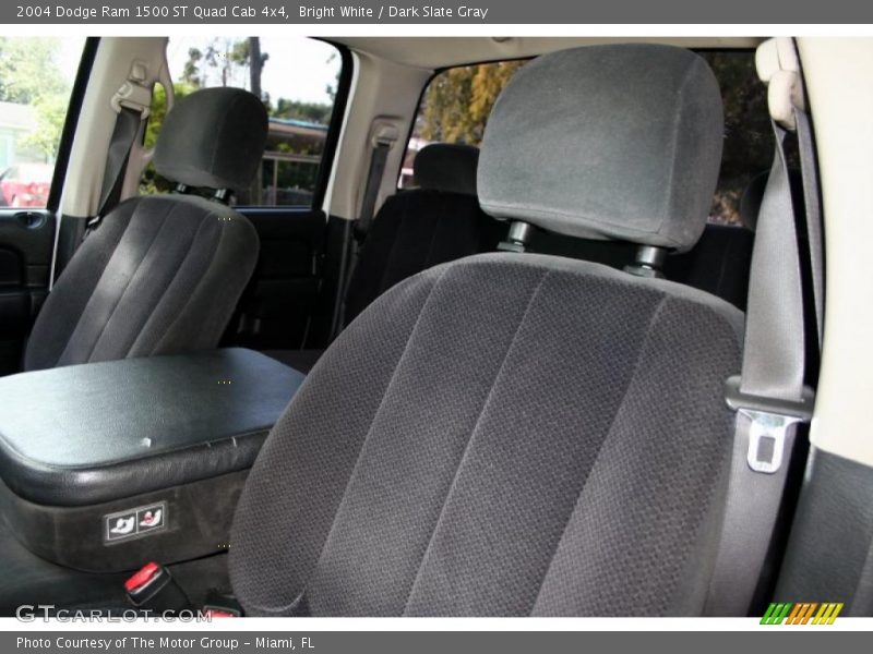 Bright White / Dark Slate Gray 2004 Dodge Ram 1500 ST Quad Cab 4x4