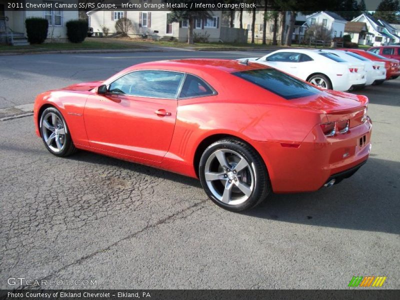  2011 Camaro SS/RS Coupe Inferno Orange Metallic