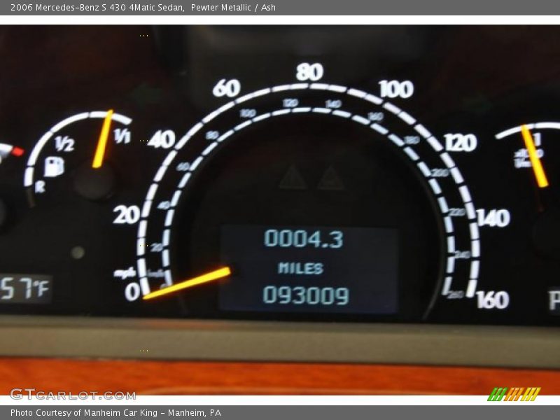 Pewter Metallic / Ash 2006 Mercedes-Benz S 430 4Matic Sedan