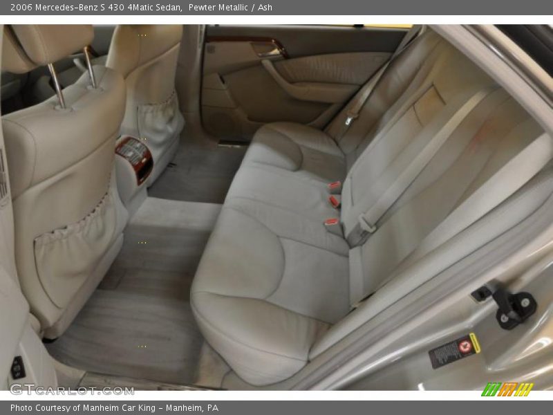  2006 S 430 4Matic Sedan Ash Interior