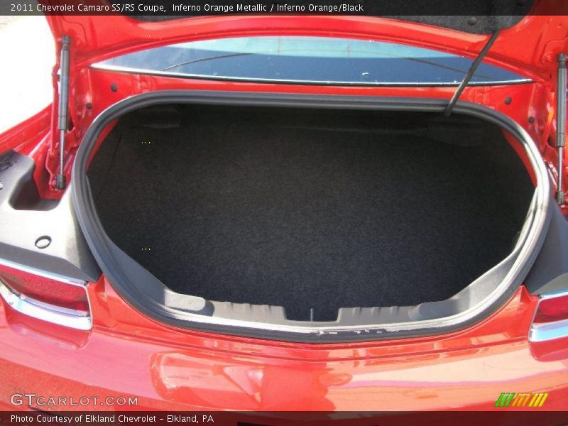  2011 Camaro SS/RS Coupe Trunk