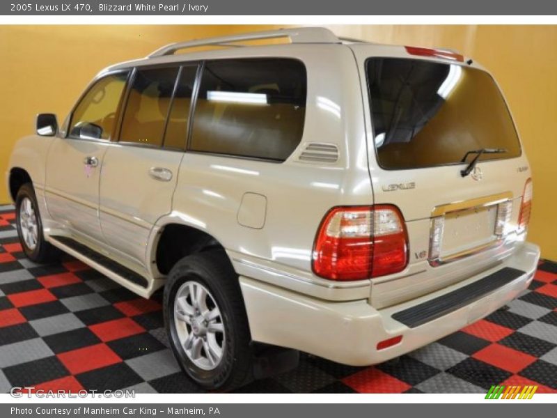 Blizzard White Pearl / Ivory 2005 Lexus LX 470