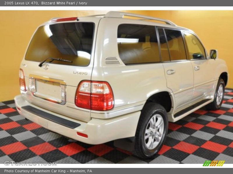 Blizzard White Pearl / Ivory 2005 Lexus LX 470