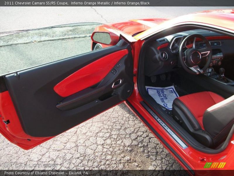 Door Panel of 2011 Camaro SS/RS Coupe