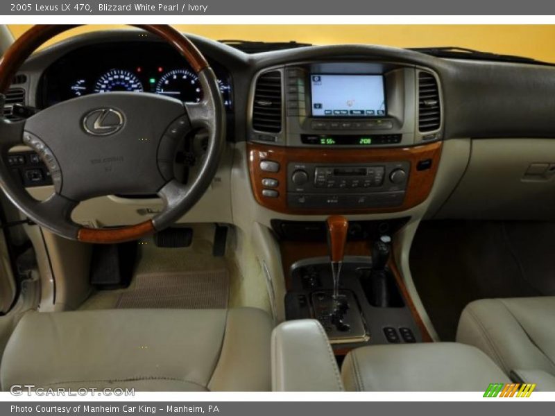 Blizzard White Pearl / Ivory 2005 Lexus LX 470