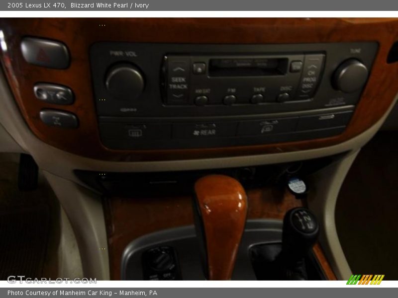 Blizzard White Pearl / Ivory 2005 Lexus LX 470