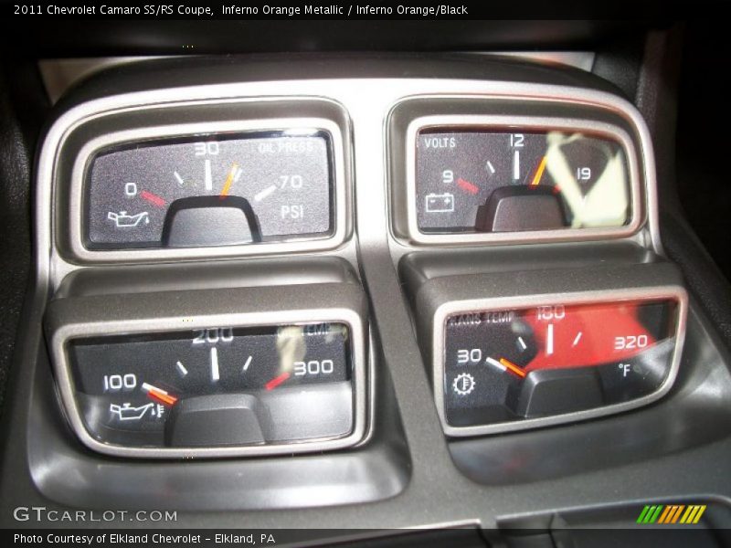  2011 Camaro SS/RS Coupe SS/RS Coupe Gauges