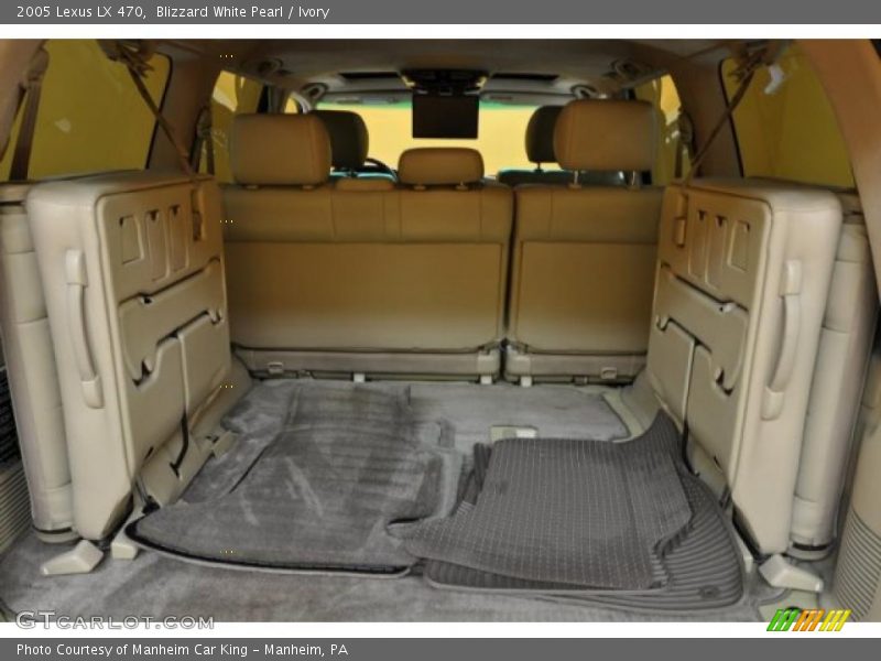 Blizzard White Pearl / Ivory 2005 Lexus LX 470