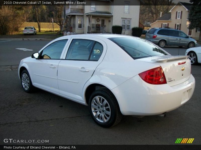 Summit White / Ebony 2010 Chevrolet Cobalt LT Sedan