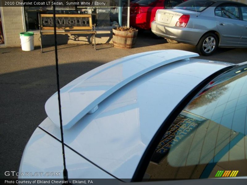 Summit White / Ebony 2010 Chevrolet Cobalt LT Sedan