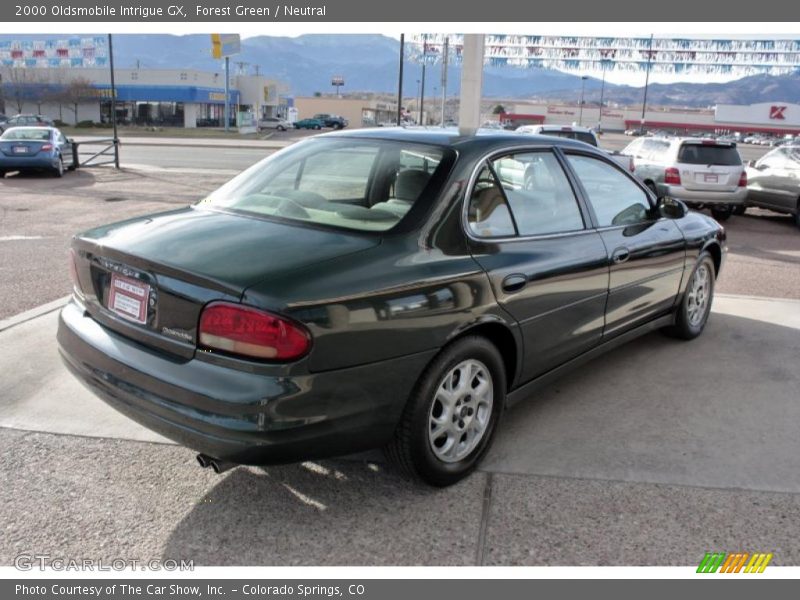 Forest Green / Neutral 2000 Oldsmobile Intrigue GX
