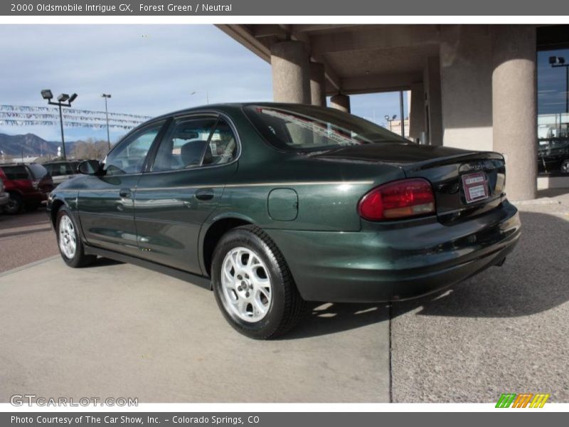 Forest Green / Neutral 2000 Oldsmobile Intrigue GX