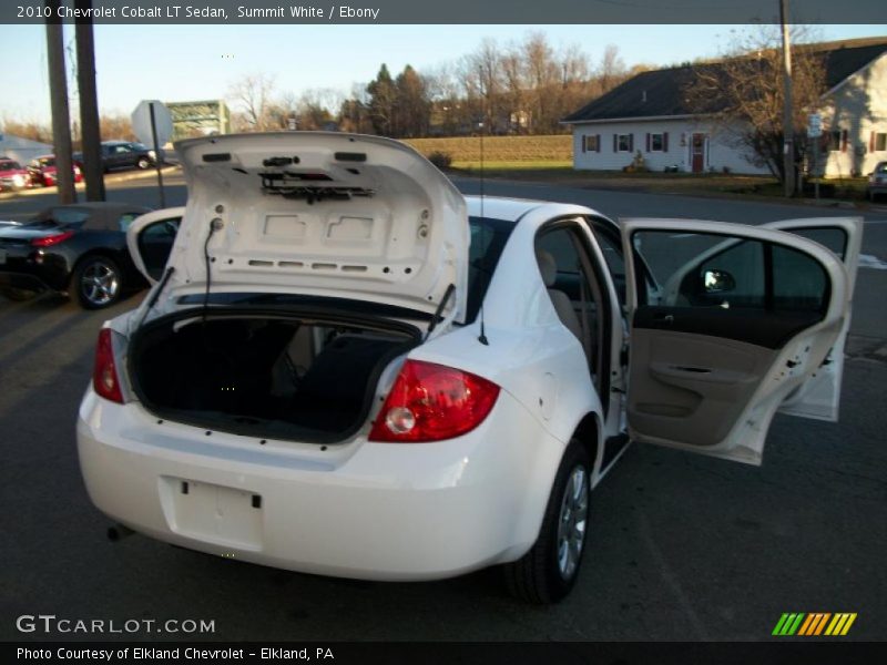 Summit White / Ebony 2010 Chevrolet Cobalt LT Sedan