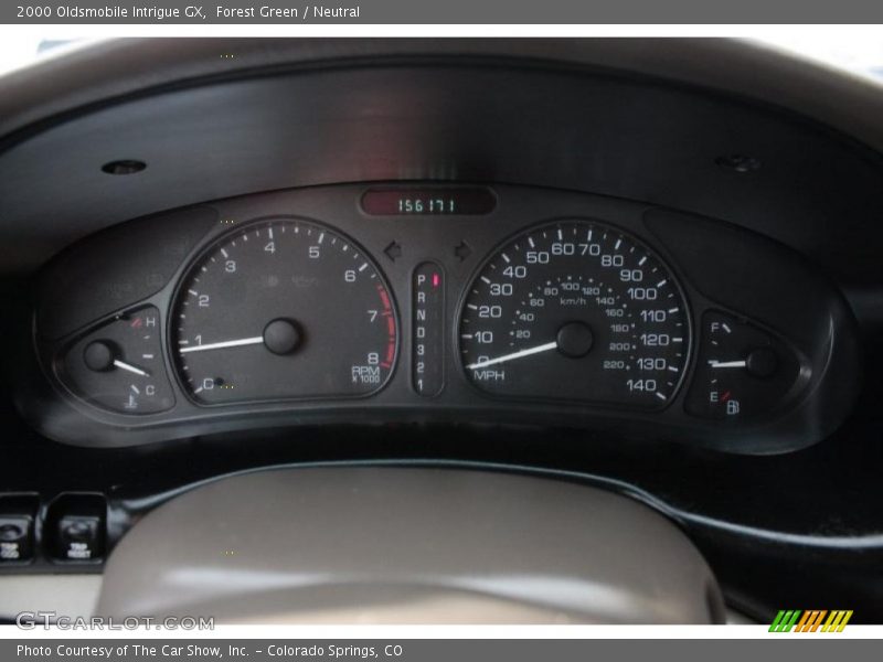 Forest Green / Neutral 2000 Oldsmobile Intrigue GX
