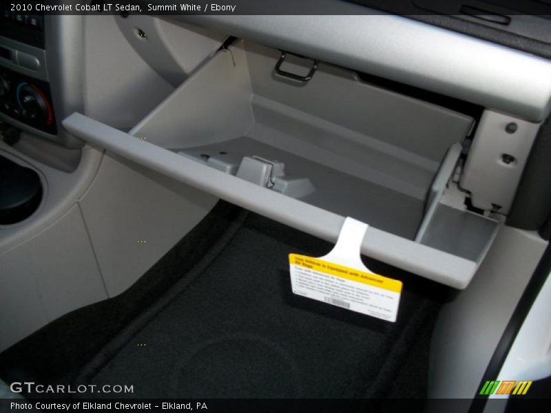 Summit White / Ebony 2010 Chevrolet Cobalt LT Sedan