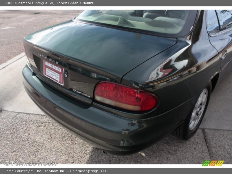 Forest Green / Neutral 2000 Oldsmobile Intrigue GX