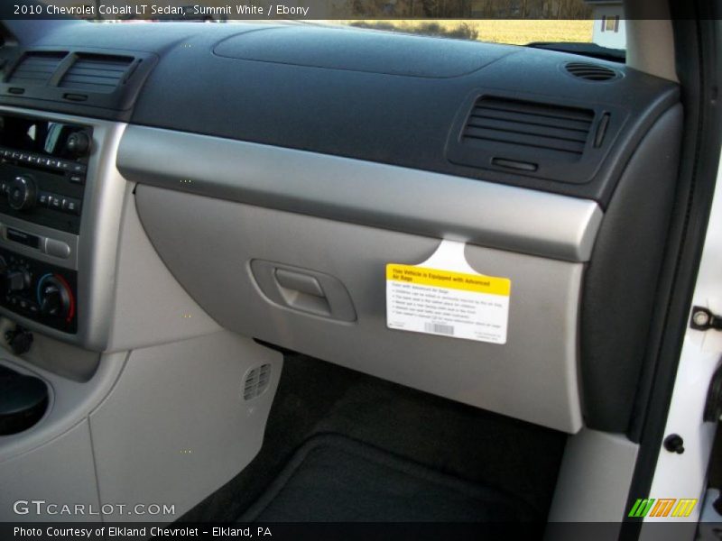 Summit White / Ebony 2010 Chevrolet Cobalt LT Sedan