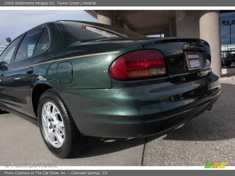 Forest Green / Neutral 2000 Oldsmobile Intrigue GX