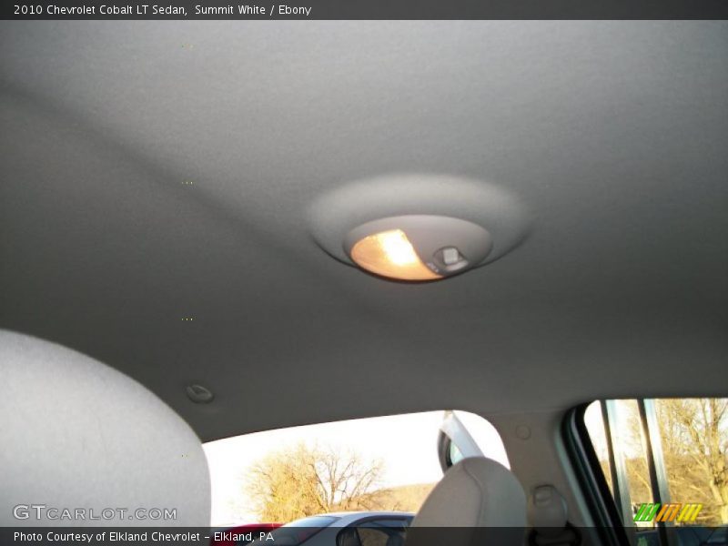 Summit White / Ebony 2010 Chevrolet Cobalt LT Sedan