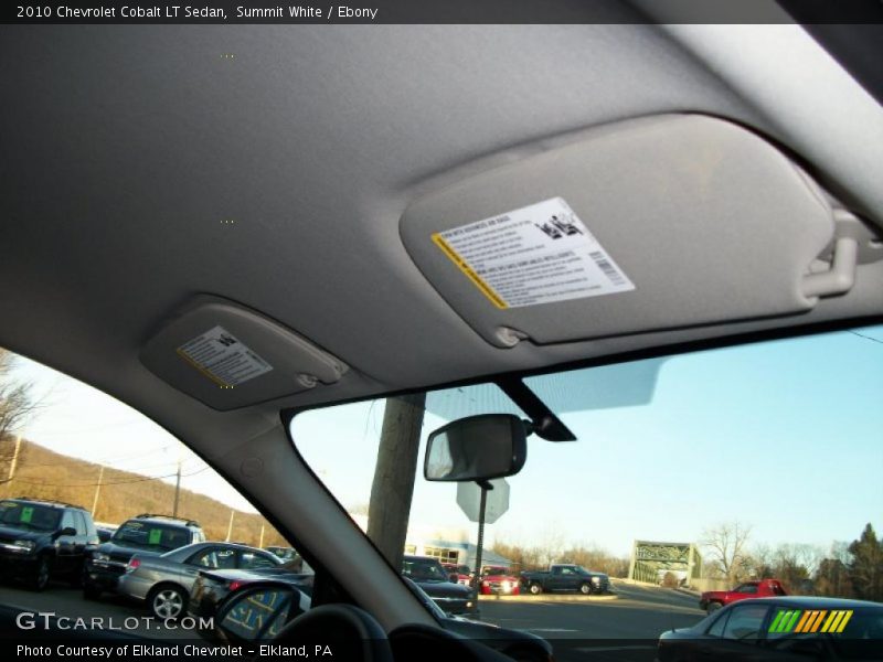 Summit White / Ebony 2010 Chevrolet Cobalt LT Sedan