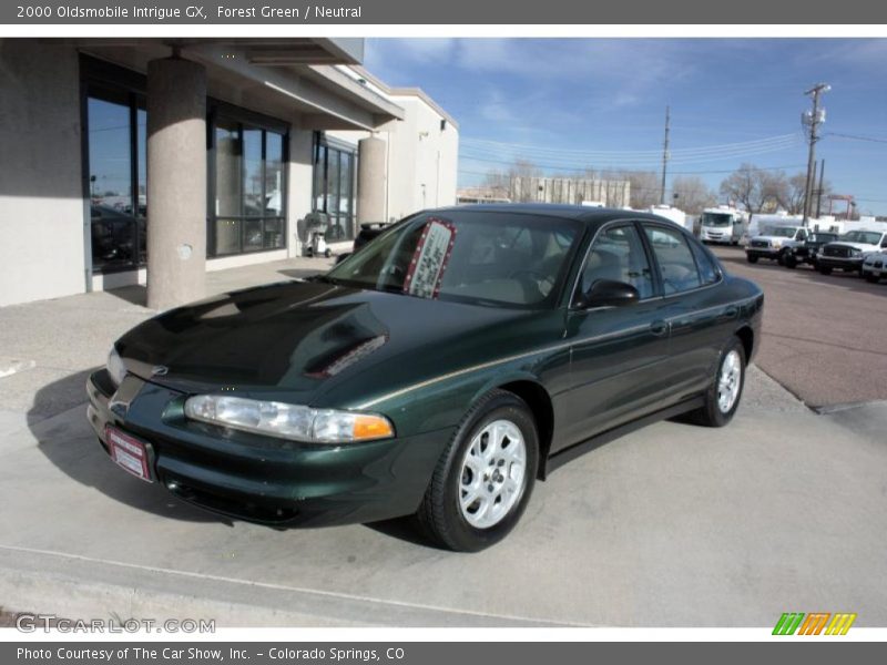 Forest Green / Neutral 2000 Oldsmobile Intrigue GX