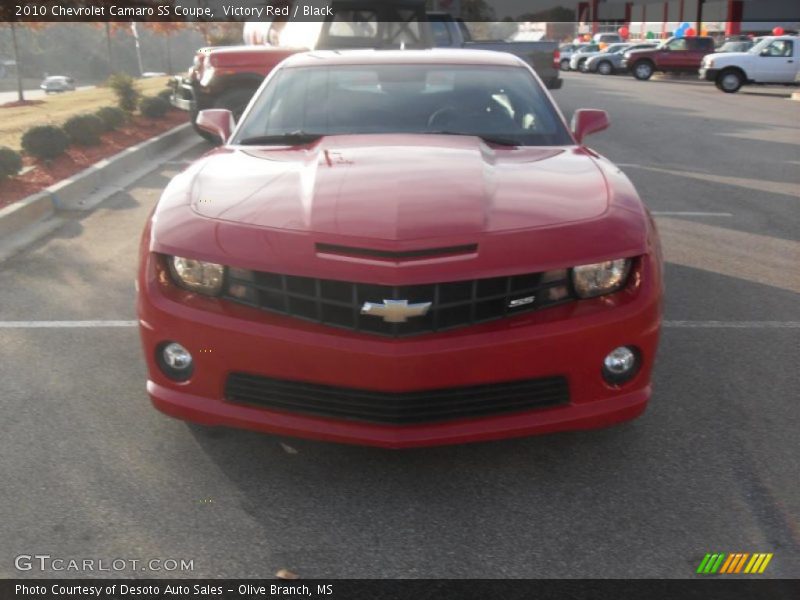 Victory Red / Black 2010 Chevrolet Camaro SS Coupe