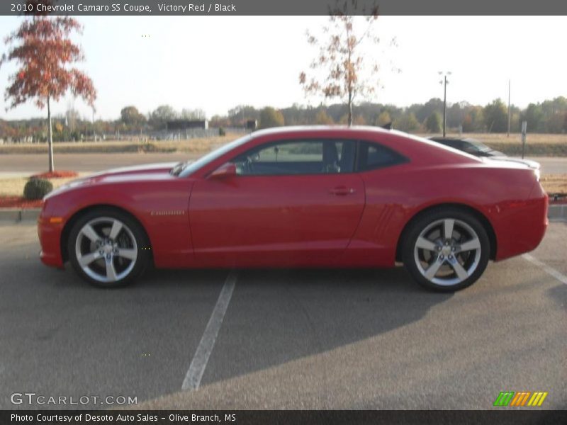 Victory Red / Black 2010 Chevrolet Camaro SS Coupe