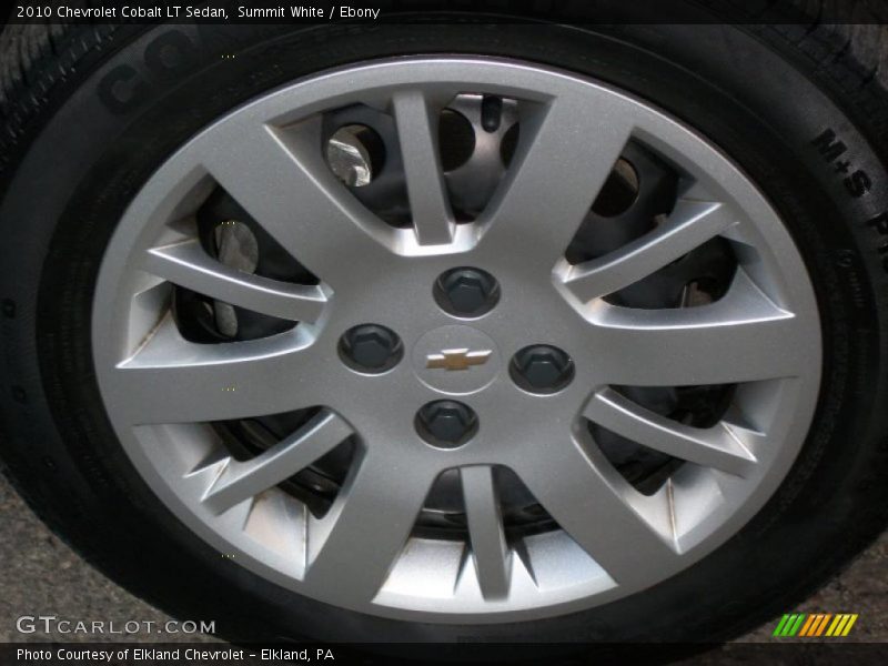 Summit White / Ebony 2010 Chevrolet Cobalt LT Sedan
