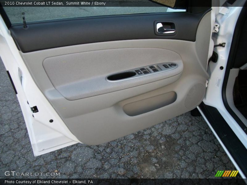 Summit White / Ebony 2010 Chevrolet Cobalt LT Sedan