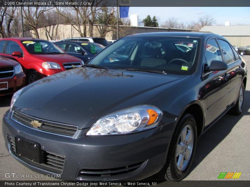 Slate Metallic / Gray 2008 Chevrolet Impala LT