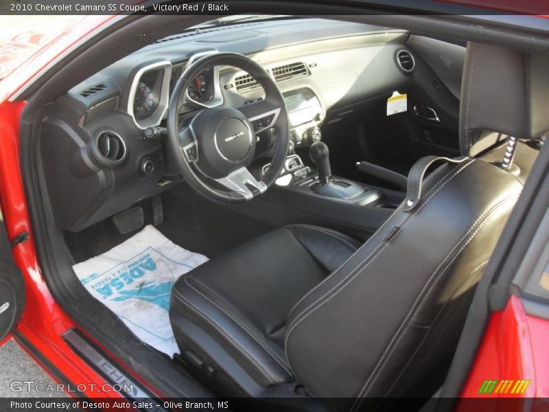 Victory Red / Black 2010 Chevrolet Camaro SS Coupe