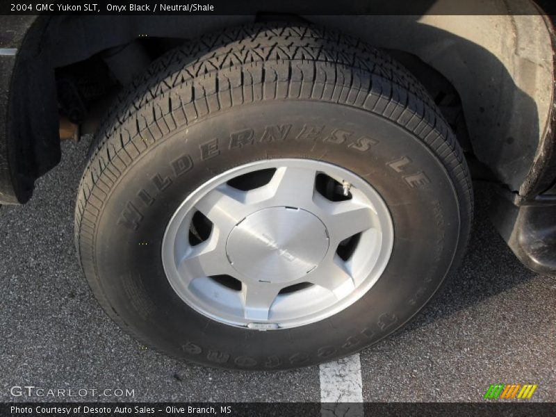 Onyx Black / Neutral/Shale 2004 GMC Yukon SLT