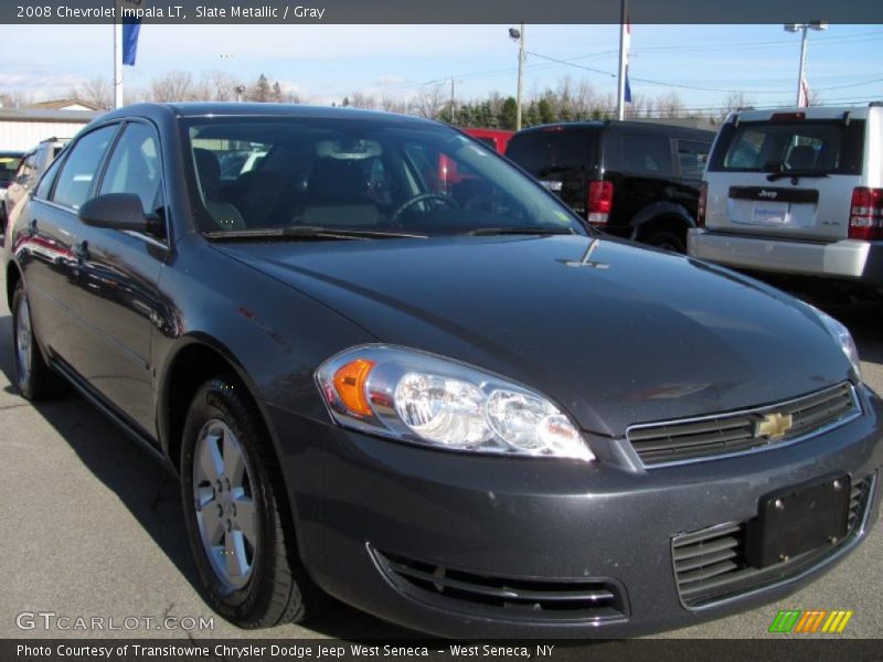Slate Metallic / Gray 2008 Chevrolet Impala LT