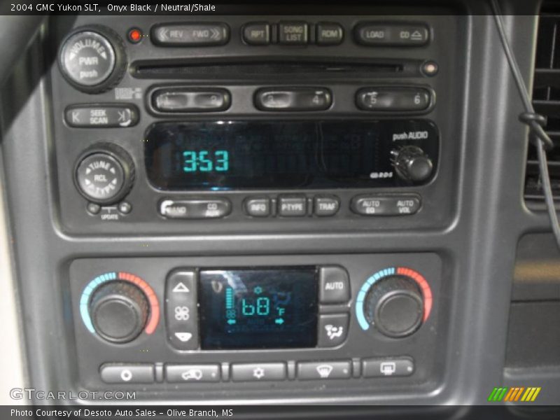 Controls of 2004 Yukon SLT