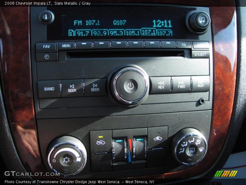 Slate Metallic / Gray 2008 Chevrolet Impala LT