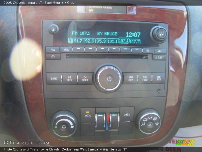Slate Metallic / Gray 2008 Chevrolet Impala LT