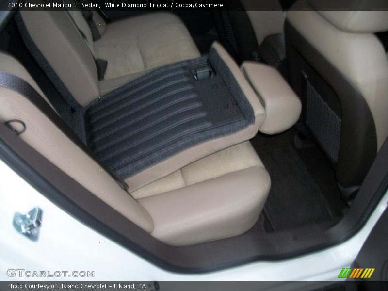 White Diamond Tricoat / Cocoa/Cashmere 2010 Chevrolet Malibu LT Sedan