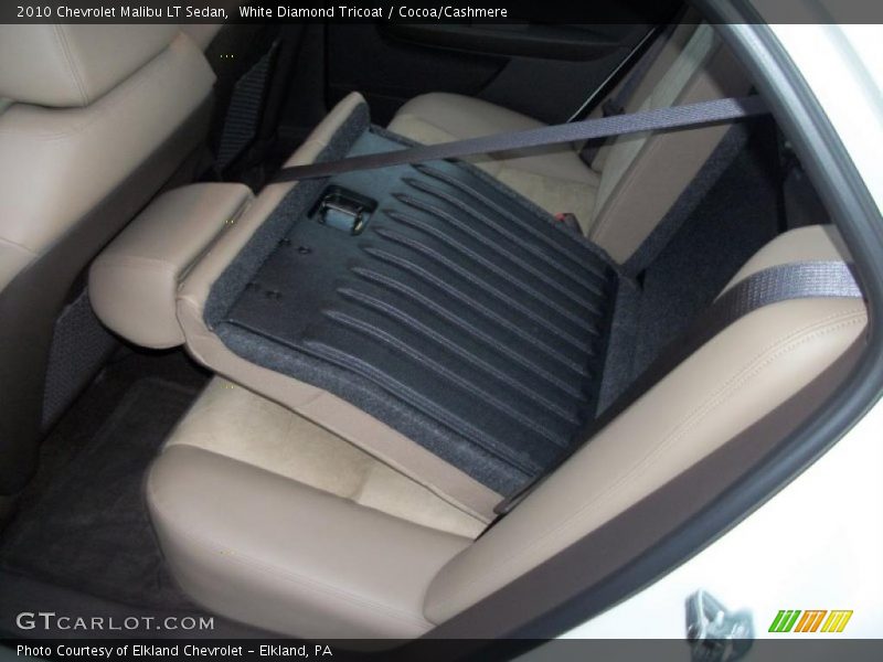 White Diamond Tricoat / Cocoa/Cashmere 2010 Chevrolet Malibu LT Sedan