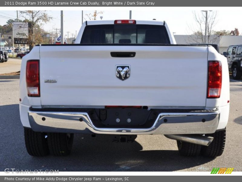 Bright White / Dark Slate Gray 2011 Dodge Ram 3500 HD Laramie Crew Cab Dually