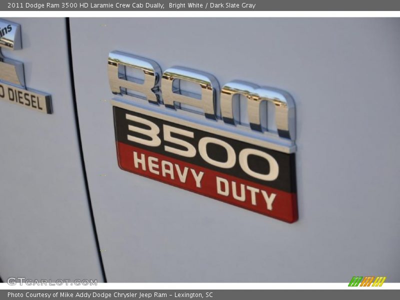  2011 Ram 3500 HD Laramie Crew Cab Dually Logo