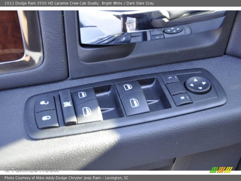 Bright White / Dark Slate Gray 2011 Dodge Ram 3500 HD Laramie Crew Cab Dually