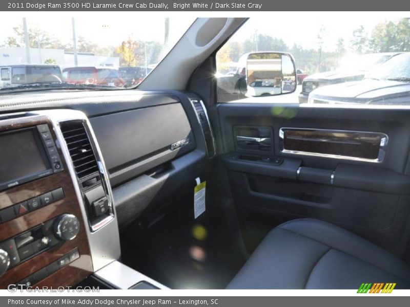 Bright White / Dark Slate Gray 2011 Dodge Ram 3500 HD Laramie Crew Cab Dually