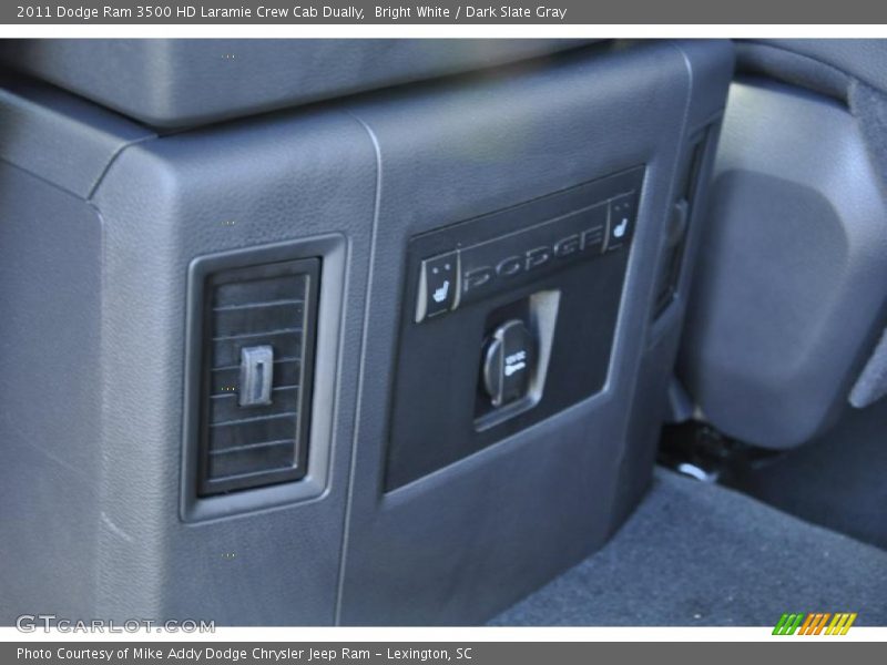 Bright White / Dark Slate Gray 2011 Dodge Ram 3500 HD Laramie Crew Cab Dually
