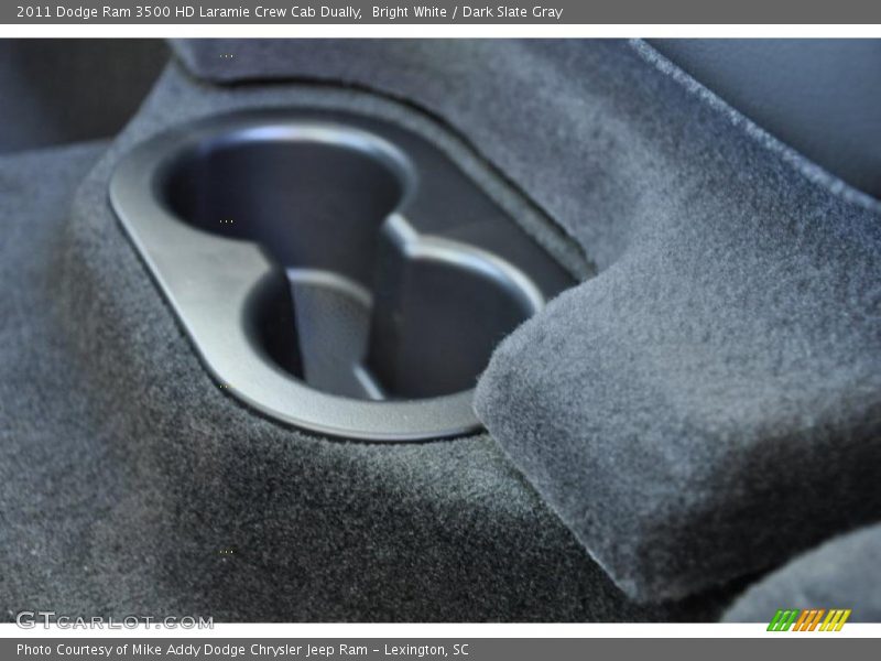 Bright White / Dark Slate Gray 2011 Dodge Ram 3500 HD Laramie Crew Cab Dually