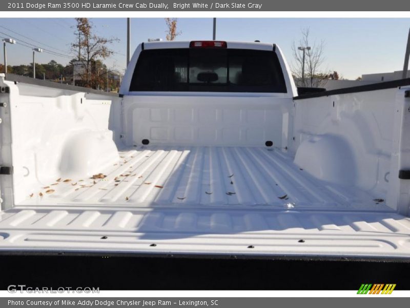 Bright White / Dark Slate Gray 2011 Dodge Ram 3500 HD Laramie Crew Cab Dually