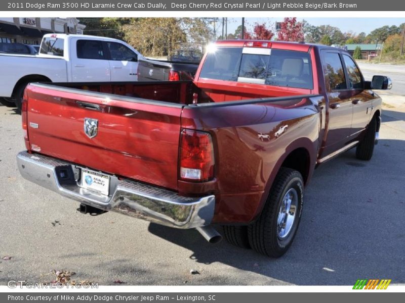  2011 Ram 3500 HD Laramie Crew Cab Dually Deep Cherry Red Crystal Pearl